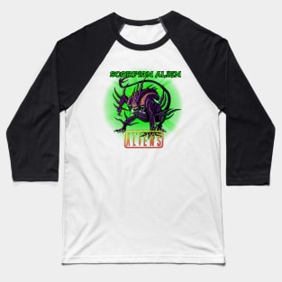 Scorpion Operation Aliens Baseball T-Shirt